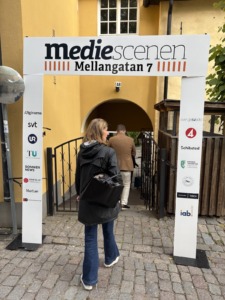 Entré Mediescenen i Almedalen 2025. Foto: Fredrik Wass