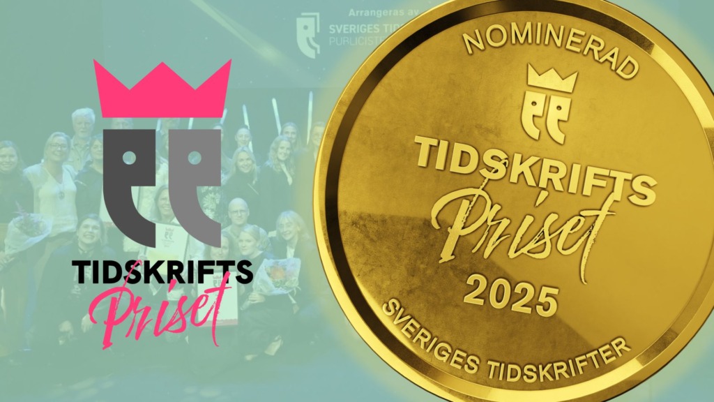 Alla nomineringar till Tidskriftspriset 2025