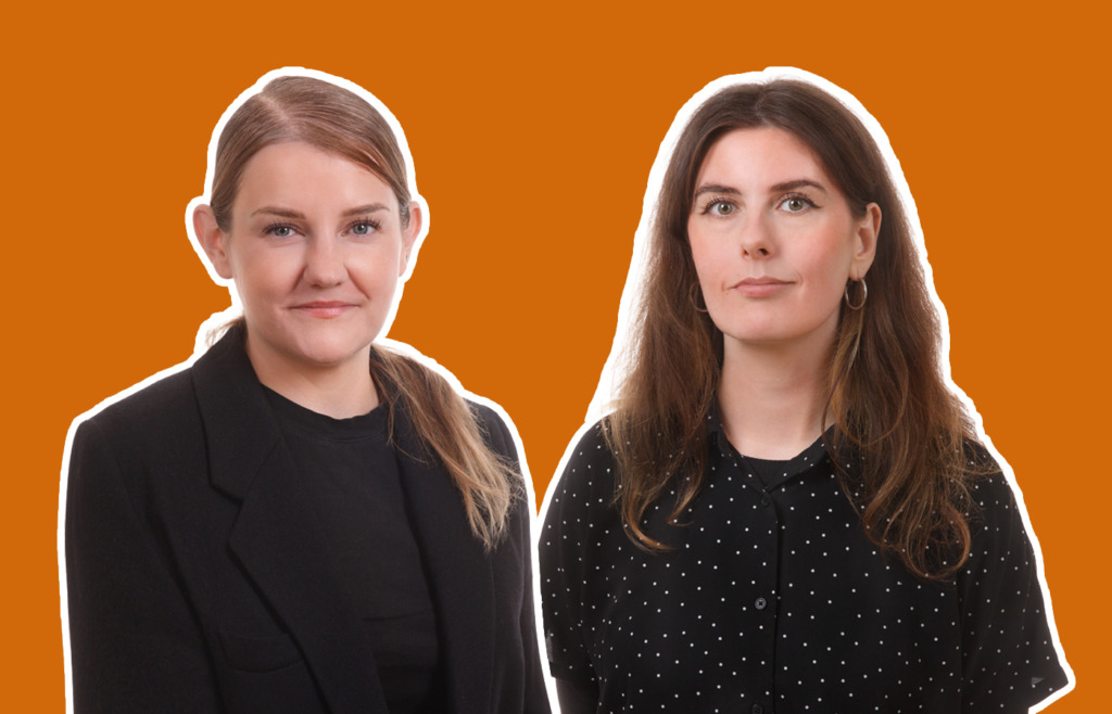 Malin Wernvik och Sally Jönsson.