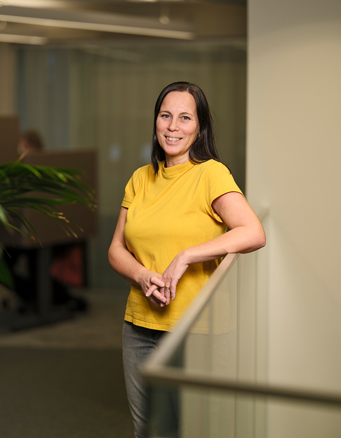 Åsa Bolmstedt, chefredaktör Tidningen Vision. 