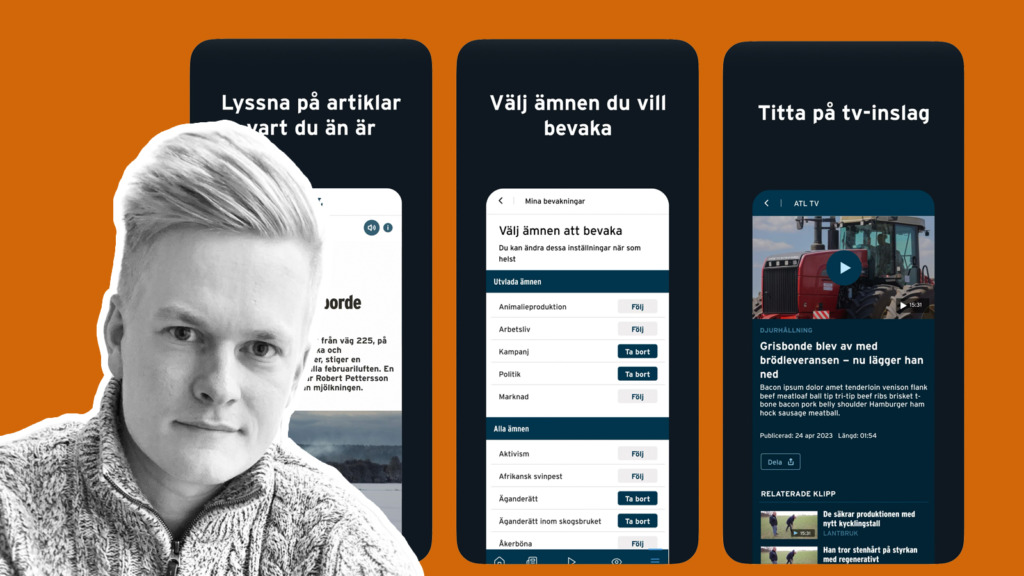 LRF Media byggde nya appen in-house