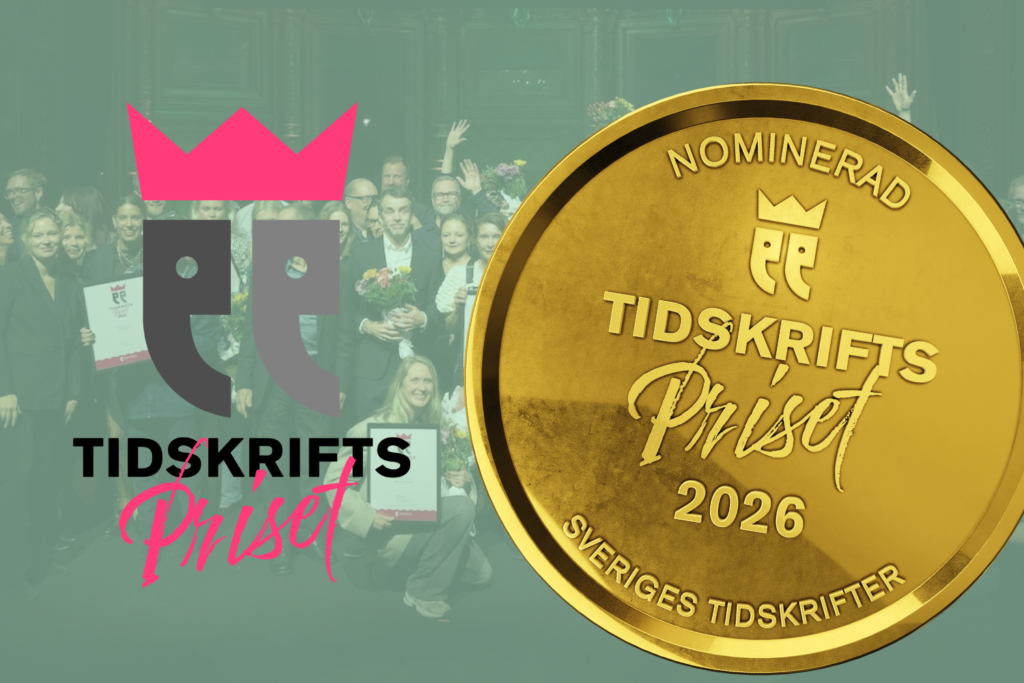 Här är de första nominerade till Tidskriftspriset 2026